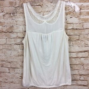 American Eagle Lace Top Tank Small